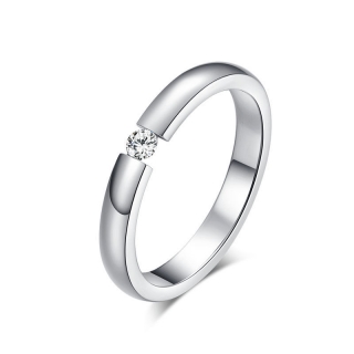 Silver kristályos gyűrű